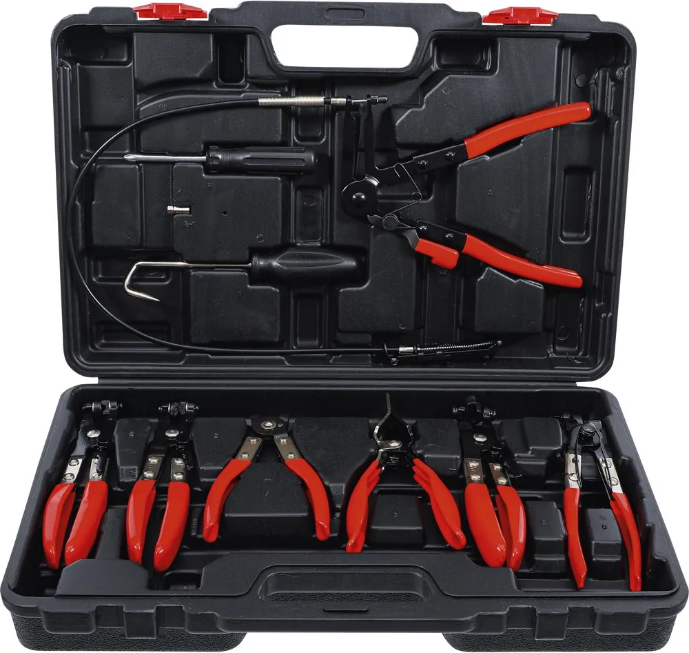 BGS 421 SLANGKLEM TANGEN SET | 10DELIG
