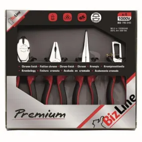 Bizline Set van 4 geïsoleerde tangen 1000V Premium