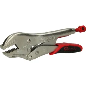 Griptang met Easy-Release, Rechte Bek, 40mm, 175mm
