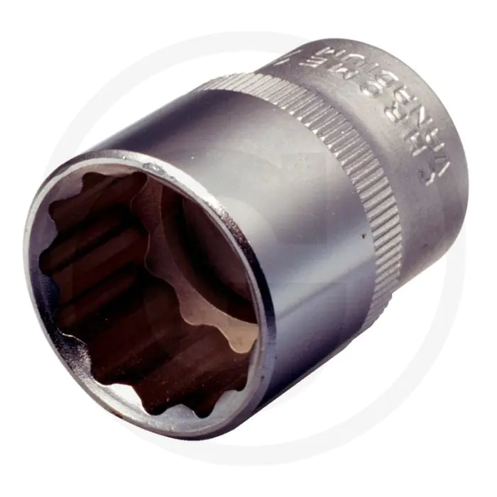 Ks tools 1/2” dopsleutel voor 12-kant bouten, 1 3/16” - 12-kant, inch, zonder bit, 43mm lengte