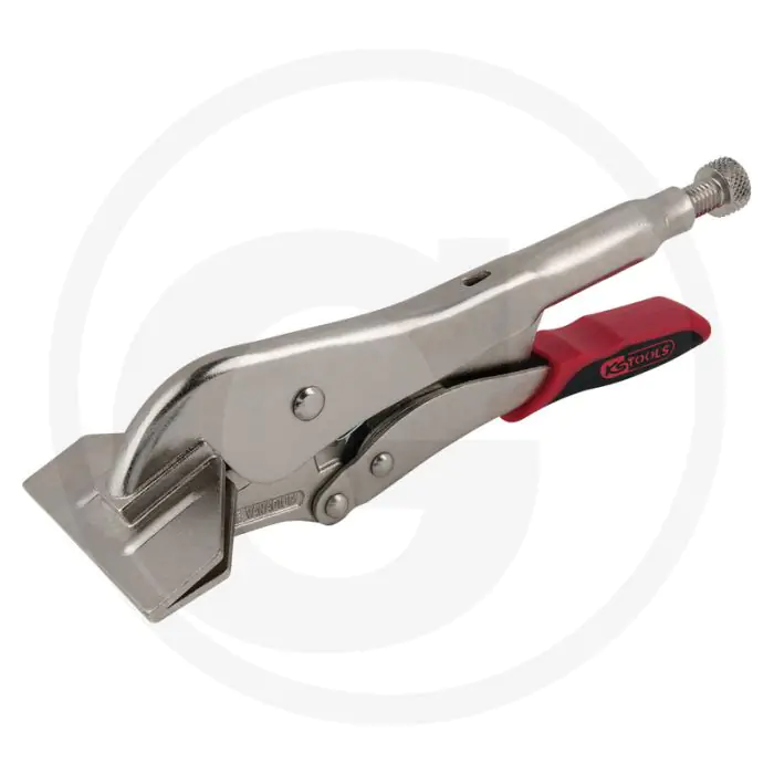 Ks tools breedbek-griptang met hendel voor snelle ontgrendeling, 205 mm - geschmiedete greifbacken, feststellarretierung, größen