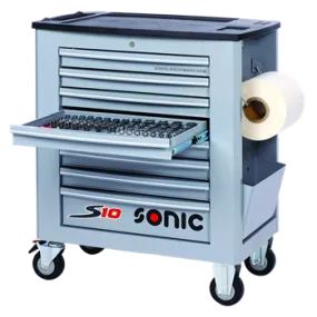 Sonic Gevulde gereedschapswagen SFS S10 grijs 261-dlg.